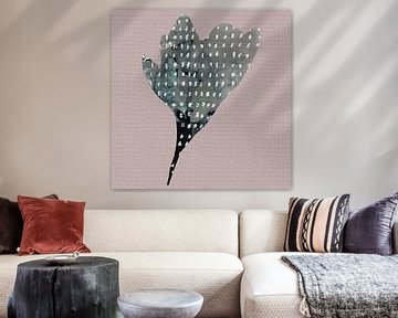 Wabi- sabi botanische Collage. Magnolie. von Dina Dankers