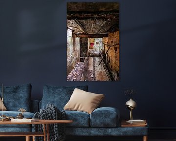 Urban fotografie verlaten papierfabriek van Peter Marinus