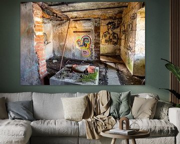 Urban fotografie papierfabriek Frankrijk van Peter Marinus