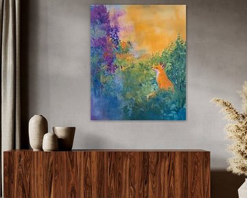 Vos met druiven van Dream Drip