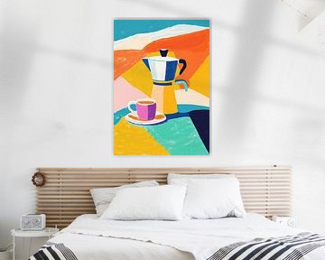 Kleurrijke koffie van Niklas Maximilian