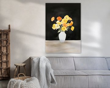Mohnblumen Aquarell