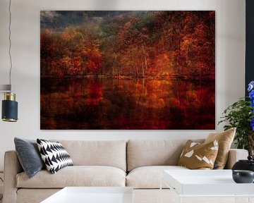 Een kleurenpalet dat de herfst ademt. van Karl Andrén