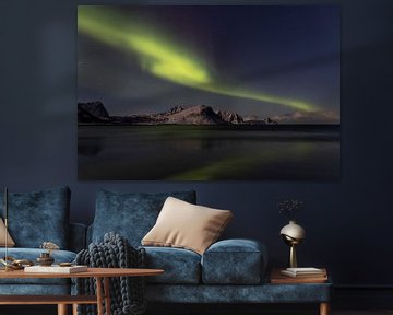 Noorderlicht op de Lofoten van Danielle Kramer