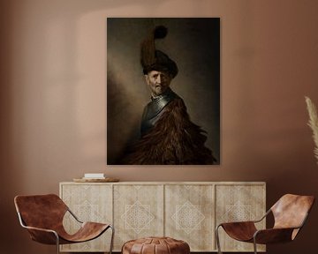 Soldier in ostrich feathers by Affect Fotografie