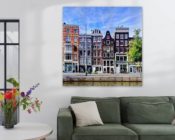 Rokin straat Amsterdam Nederland van Hendrik-Jan Kornelis