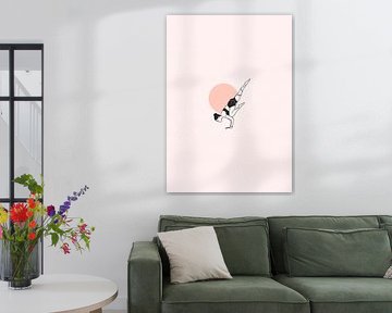 STAY WILD - Yoga en Balans Illustratie