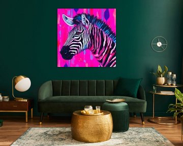 Neon Stripes van MASALO Designs