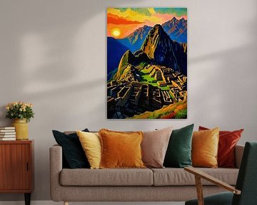 Machu Picchu Zonsopgang van MIROKKU
