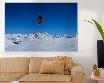Skifahrer von Nadia Feys