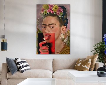 Frida in brand van Bekir CEYLAN