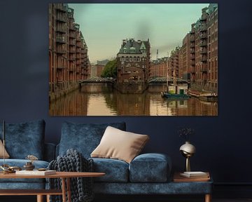 Hamburg overspanningstank in Dualtone van Inaceline