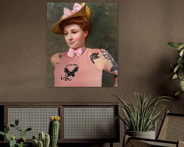 Tätowierte Dame