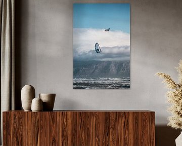 Kitesurfer at Macassar 3 by Andy Troy