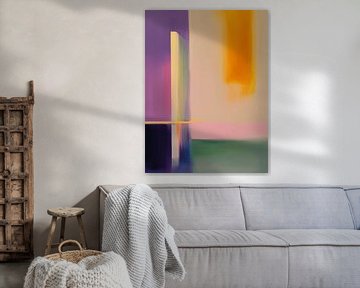 Colourful, modern and abstract