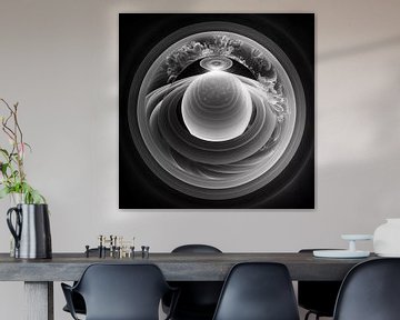 Kosmische bol van Vythryd Arts