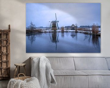 Water scoop mill on the Great Sea, East Frisia, Germany by Alexander Ludwig