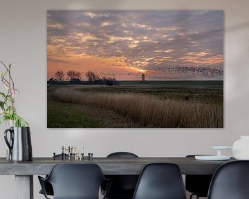 Vuurtoren van Pilsum, Oost-Friesland, Duitsland van Alexander Ludwig