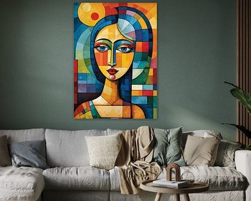 Abstracte vrouw van MIROKKU