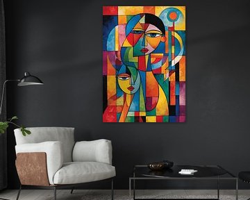 Abstracts Portret Meisjes van MIROKKU