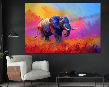 Afrikaanse olifant van ARTemberaubend