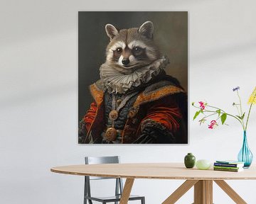 Der raffinierte Waschbär: Ein tierischer Aristokrat