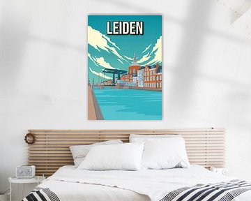 eiden : Affiche colorée des canaux