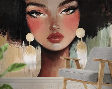 Modern portrait by Atelier Pink Blossom