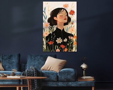 Think Flowers ii van Studio BB