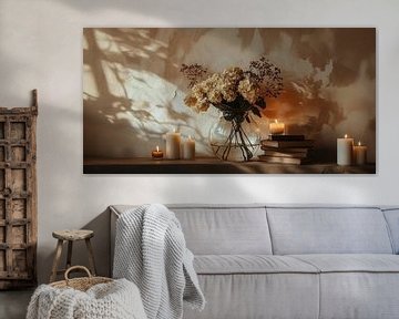 Brocante Bloemen en Boeken van Studio BB