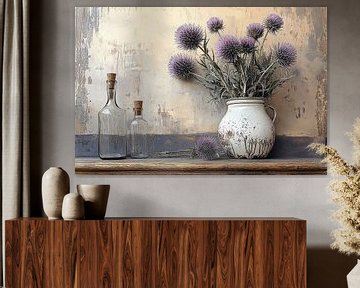 Vintage Thistles iii by Studio BB
