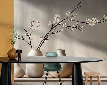 Three Earthenware Vases in Earth Tones iii by Studio BB