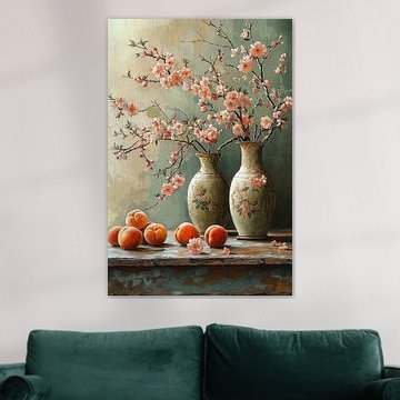 Still Life with Peach Blossoms by Studio BB