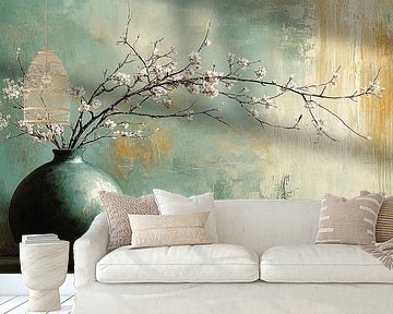 Lentebloesem met een Oosters tintje ii van Studio BB