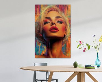 Moderne pop-art diva van Skyfall