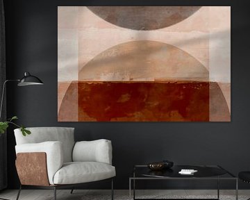 Earthy Scandinavian Bauhaus Abstraction Organic