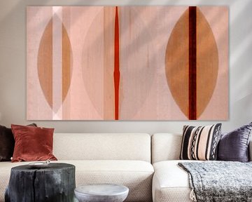 Warm Scandinavian Bauhaus Abstraction Organic