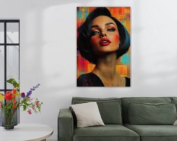 Stijlvol pop-art icoon van Skyfall
