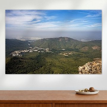 Berg Girnar, heiliger Gipfel von Junagadh