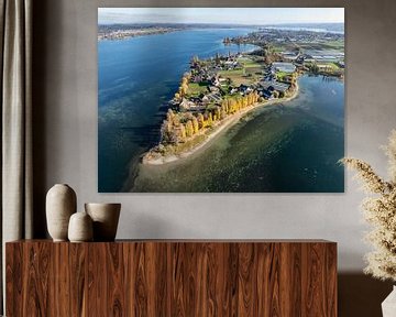 Die Insel Reichenau im Herbst