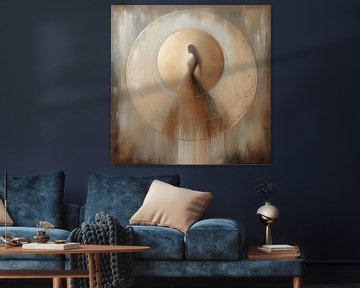 Goldene Silhouette von FoXo Art