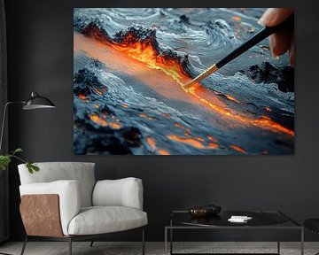 brush painting japanese art