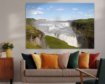 Waterval in IJsland von Sander Meijering