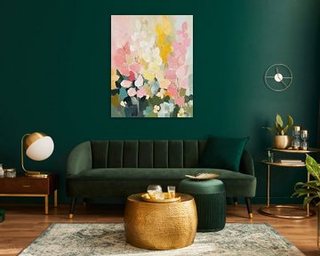 Refined Bloom: Zarte Vintage-Farben im Matisse-Stil von Thea