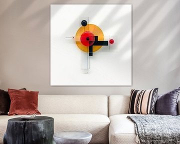 Eigentijds en toekomstgericht - Kreiskontrast van Klaus Tesching - Art-AI