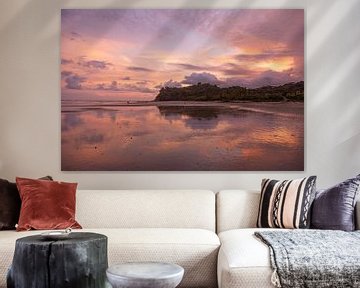 Traumhafter Sonnenuntergang in Samara, Costa Rica