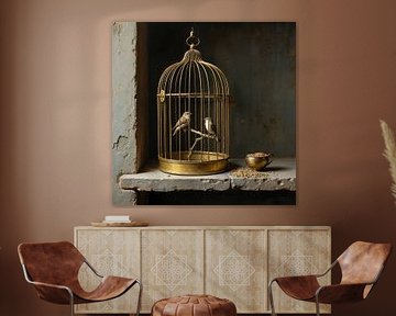 Vogels in een Kooi