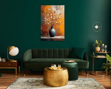Bloemen modern 9904 van Kunst Kriebels