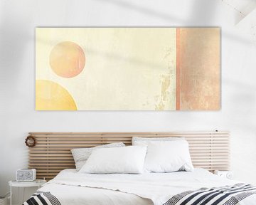 Zonneschijn | Grote Gele Vormen van Modern Collection