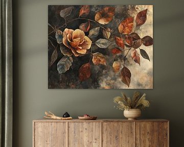Herfstblad | Donkere Bladeren Bloemen van I ❤ Bloemen